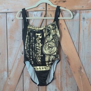 Budweiser One Piece Swimsuit Size 11/12